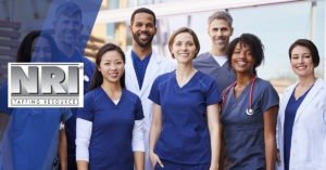 group of nurses standing together